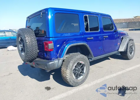 2018 Jeep Wrangler Unlimited Rubicon from USA, damaged, VIN 1C4HJXFG0JW265626